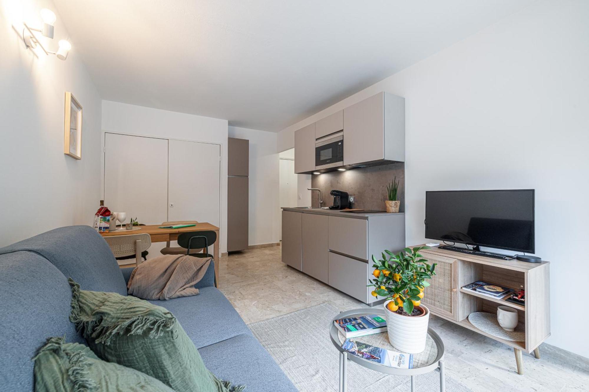 Appartement 2P Renove Avec Terrasse Au Port De Nice Eksteriør billede