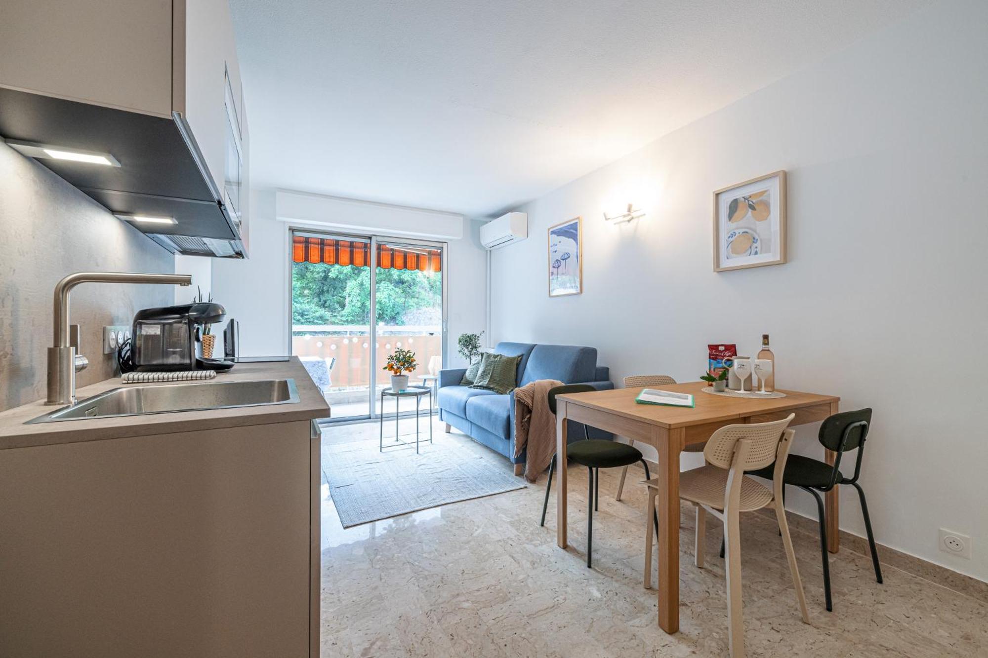 Appartement 2P Renove Avec Terrasse Au Port De Nice Eksteriør billede
