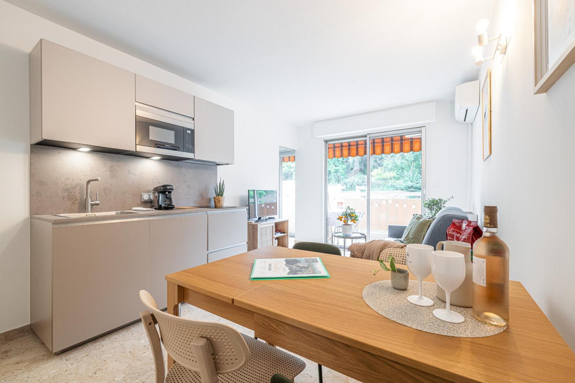 Appartement 2P Renove Avec Terrasse Au Port De Nice Eksteriør billede