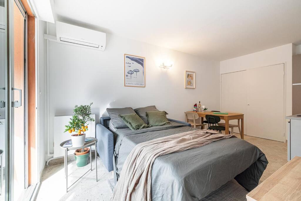 Appartement 2P Renove Avec Terrasse Au Port De Nice Eksteriør billede
